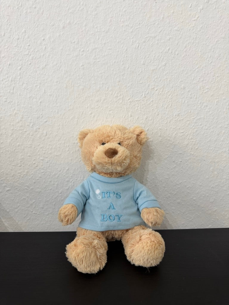 Plüschtier It’s a Boy – Geschenk zur Geburt