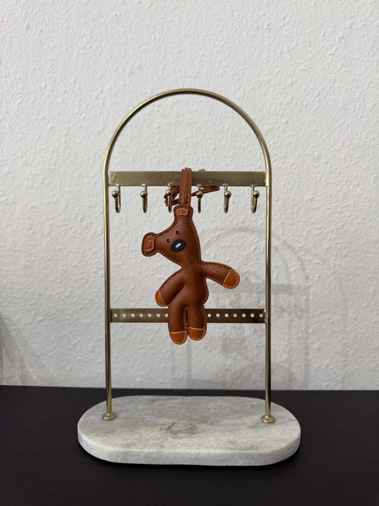 Schlüsselanhänger Mr. Bean Teddy – Kultiger Anhänger in Lederoptik