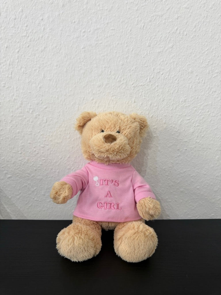 Plüschtier It’s a Girl – Geschenk zur Geburt