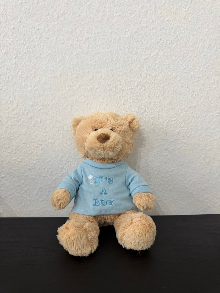 Plüschtier It’s a Boy – Geschenk zur Geburt